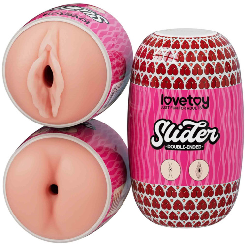 Мастурбатор Slider Double-Ended Masturbator Ass and Vagina
