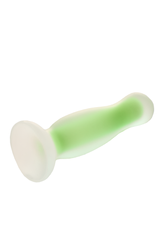 Dream Toys Radiant Glow In The Dark Soft - Анальная пробка, 11 см (зеленый)