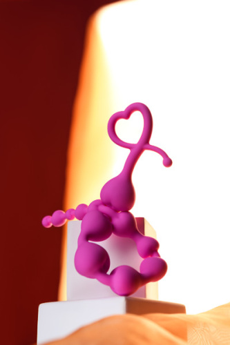 ToDo By Toyfa Long Sweety - анальная цепочка, 29х2.7 см (розовый)