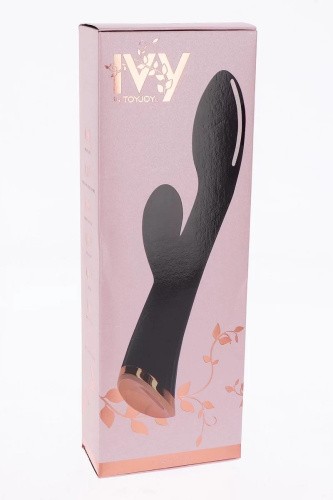 ToyJoy Ivy Cassia Xtra Intense Vibrator - анатомический вибратор-кролик, 20х3.2 см