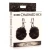 Charmed Pom Pom Nipple Clamps BLACK - Затискачі на соски (чорний) - купити в Києві, Україні