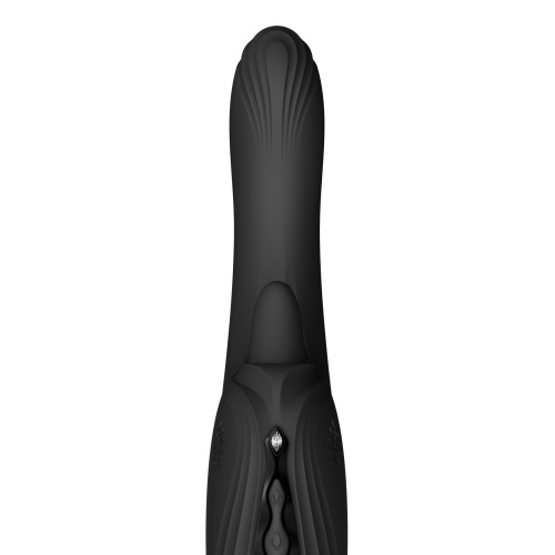 Вибратор-кролик со смарт управлением Zalo Ares Obsidian Black