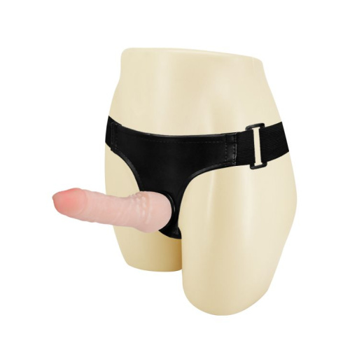 LyBaile Ultra Passionate Cyberskin Penis - Страпон, 16 см (тілесний) - купити в Києві, Україні