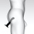 Strap-On-Me P&G-Spot Dildo, S - Насадка для страпона, 16.4х3 см, (черная) Strap-On-Me P&G-Spot Dildo, S - Насадка для страпона, 16.4х3 см, (черная)