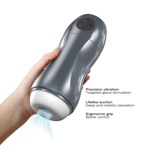 Вибромастурбатор с эффектом всасывания Dorcel  BLOWJOY VIBE 