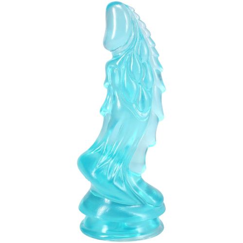 Фэнтезийный фаллоимитатор Doc Johnson Crystal Jellies Invader 8.5 Inch, 21,6 см