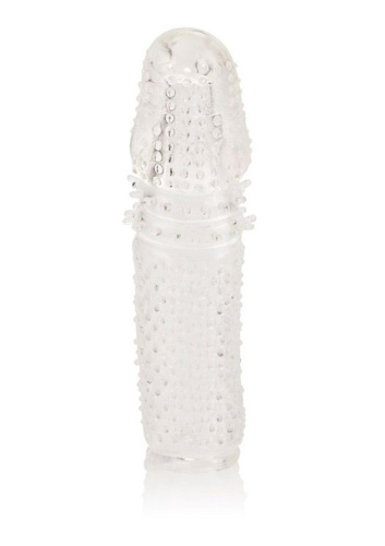 California Exotic Novelties Senso Extension - Насадка на пенис, 14х4 см (прозрачная)