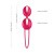 Fun Factory Smartballs Duo вагинальные шарики, 9.5х3.6 см (фиолетовый)