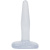 Doc Johnson Crystal Jellies Butt Plug Small - Анальная пробка Butt Plug Small, 11х2 см (прозрачный)