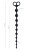Toyfa Popo Pleasure Anal Beadsi Black - анальная цепочка, 34х2.5 см (черный) Toyfa Popo Pleasure Anal Beadsi Black - анальная цепочка, 34х2.5 см (черный)