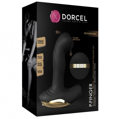 Dorcel P-Finger вибромассажер простаты с “массажем пальцем”, 9.8х3.1 см