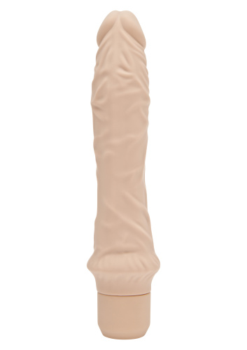 Get Real Classic Large Vibrator - Большой реалистичный вибратор, 19х4.5 см (телесный)