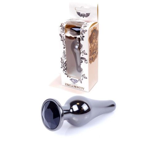 Анальная пробка B-Series Jewellery Dark Silver Butt Plug