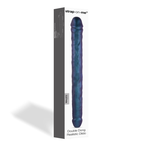Фаллоимитатор двойной Strap-On-Me Double Dong Realistic Dildo - SNAKY 