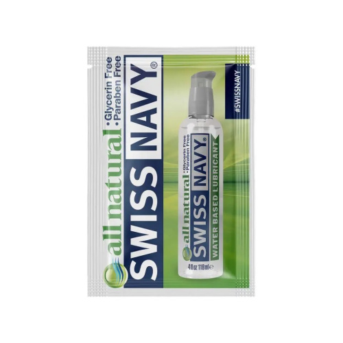 Swiss Navy All Natural - Пробник лубриканта для чувствительной кожи, 5 мл