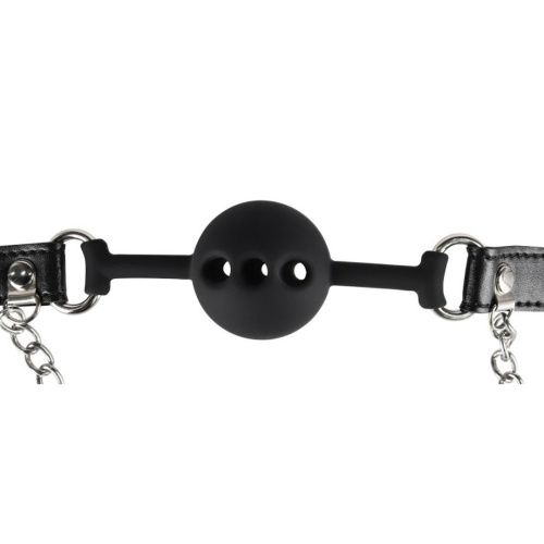 Кляп з затискачами для сосків Wild Play Mouth Gag With Nipple Clamps C15 - купити в Києві, Україні