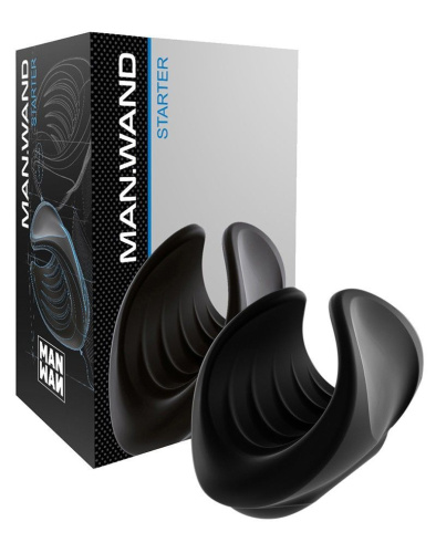 Man Wand Starter - Мастурбатор с функцией вибро-минет, 8х3.5 см