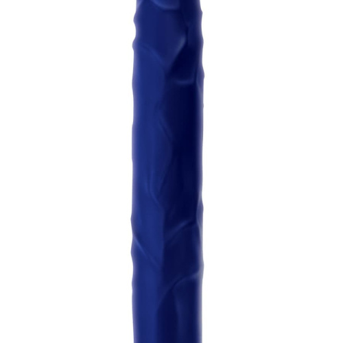 Анальный вибратор The Renegade Monster Meat Supersized, 34,3х4,5 см (синий)