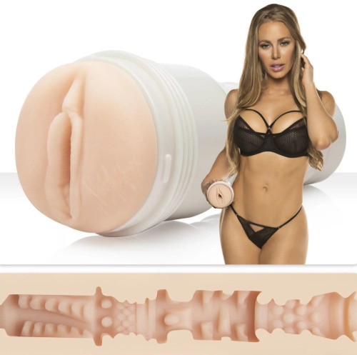 Fleshlight Girls Nicole Aniston Fit - мастурбатор-вагіна, 25х8 см (тілесний) - купити в Києві, Україні