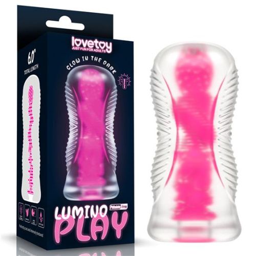Мастурбатор LoveToy Lumino Play Pink Glow 6"