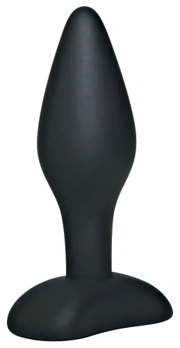 Orion Black Velvets Small - Анальна пробка, 9х2,6 см (черный)