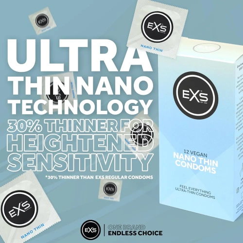 Презерватив EXS Nano Thin Condom, 1 шт.