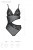 Passion Christa Body - Боди с ажурным лифом, S/M (чёрный) Passion Christa Body - Боди с ажурным лифом, S/M (чёрный)