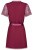 Obsessive Miamor robe - эротический пеньюар, S/M (бордовый) Obsessive Miamor robe - эротический пеньюар, S/M (бордовый)