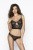 Passion Lexine Set - Комплект ажурного белья, S/M (чёрный) Passion Lexine Set - Комплект ажурного белья, S/M (чёрный)