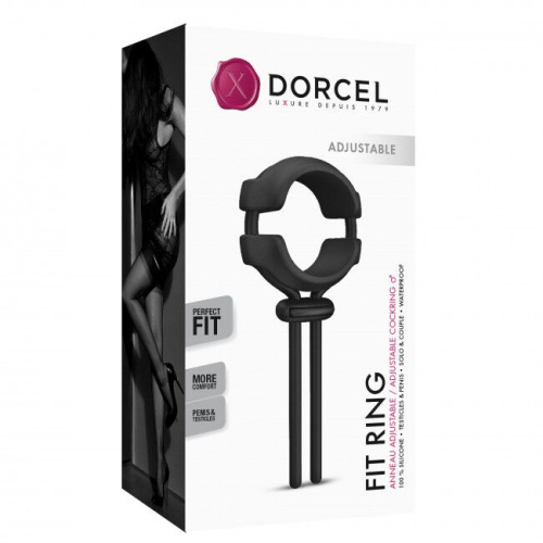 Dorcel Fit Ring регулируемое эрекционное кольцо, 13х3 см