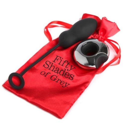 Relentless Vibration 2019 Fifty Shades of Grey виброяйцо с пультом 7.6х3.2 см (черный)
