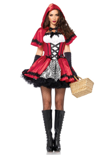 Эротический костюм Красной шапочки Leg Avenue Gothic Red Riding Hood, L