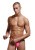 Baci Break A Way Thong - Мужские стринги на застежке, M/L (красный)