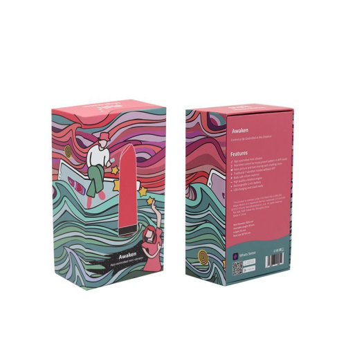 Magic Motion Awaken - Смарт Мини-вибратор (красный), 9.5х2.2 см