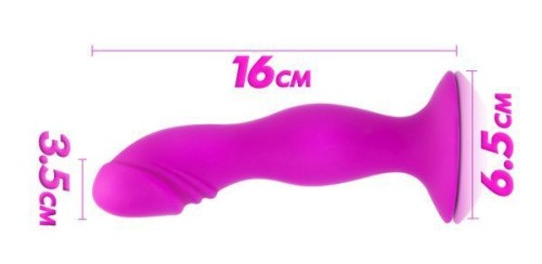 Pretty Love Anal Plug Purple - Анальная пробка, 15 см (фиолетовый)