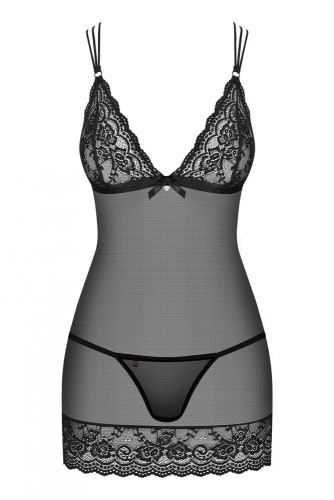 Комплект Obsessive 854-CHE-1 chemise (L/XL)