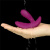 LoveToy O-Sensual Remote Rider - Клиторально-вагинальный вибратор с пультом ДУ, 9х2 см LoveToy O-Sensual Remote Rider - Клиторально-вагинальный вибратор с пультом ДУ, 9х2 см