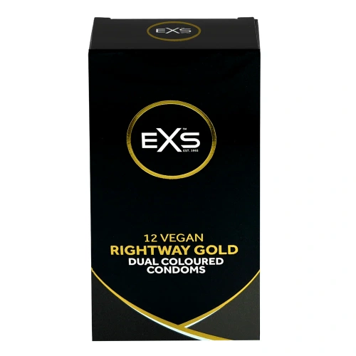 EXS Rightway Gold Condoms, 12 шт. - купити в Україні | Секс шоп SEX-SHOP.ua