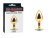 Chisa - Hi-Basic Blue Gem Anal Plug - Анальная пробка металлическая с кристаллом в форме сердца, 7.1х2.8 см (золотистая с голубым) Chisa - Hi-Basic Blue Gem Anal Plug - Анальная пробка металлическая с кристаллом в форме сердца, 7.1х2.8 см (золотистая с голубым)