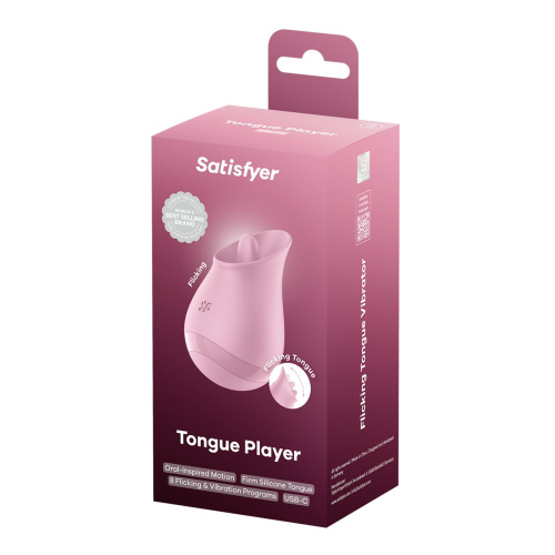 Вибростимулятор для клитора Satisfyer Tongue Player
