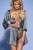 Obsessive Satinia robe - сатиновый пеньюар, XXL (серый) Obsessive Satinia robe - сатиновый пеньюар, XXL (серый)
