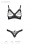 Passion Celine Bikini - Комплект белья под кожу: бюстгальтер и трусики со шнуровкой, S/M (чёрный) Passion Celine Bikini - Комплект белья под кожу: бюстгальтер и трусики со шнуровкой, S/M (чёрный)