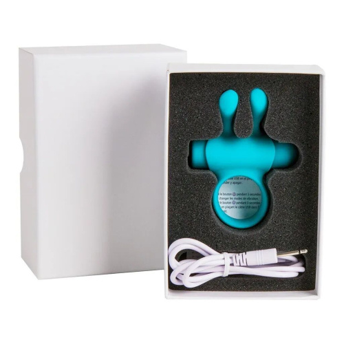 Эрекционное виброкольцо S Pleasures Premium Rabbit Ring