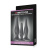 Pretty Love Begginer Mini Anal Kit Black - Набір анальних пробок, 3 шт (чорний) - купити в Києві, Україні Pretty Love Begginer Mini Anal Kit Black - Набір анальних пробок, 3 шт (чорний) - купити в Києві, Україні