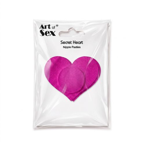 Пестис-сердечки Art of Sex - Secret Heart, розовый