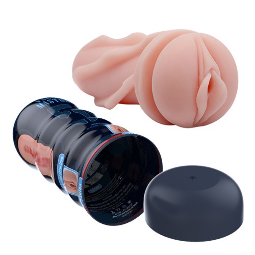 Pretty Love Vacuum Cup Can Vagina - Мастурбатор, 18х7 см - купити в Києві, Україні