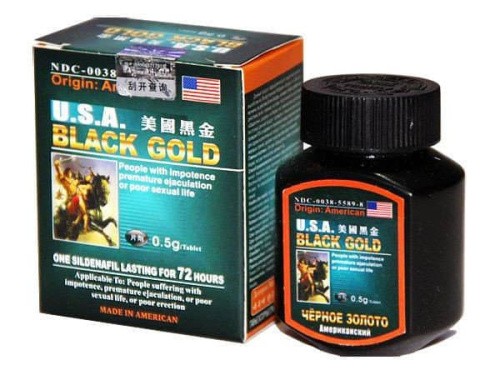Препарат для потенции Американское черное золото  ( USA Black Gold)
