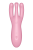 Satisfyer Threesome 4 - Вібратор для клітора, 14х5.6 см (рожевий) - купити в Києві, Україні