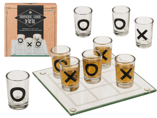 Drinking Game Tic Tac Toe - Набір склянок, 9 шт - купити в Києві, Україні