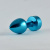 LoveToy Aluminium Anal plug - Металлическая анальная пробка с кристаллом, 8х3 см (бирюзовый) LoveToy Aluminium Anal plug - Металлическая анальная пробка с кристаллом, 8х3 см (бирюзовый)